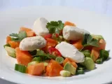 Rezept Papaya-salat und ricotta-nockerl