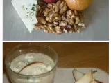 Rezept Für heiße sommertage: kaltes walnuss-birnen-süppchen mit roquefort