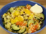 Rezept Gemüse mit couscous in orangensoße