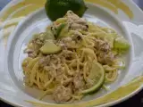 Rezept Spaghetti in thunfisch limettensoße