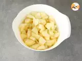 Apfelkuchen mit Zimt und Nüssen - Zubereitung Schritt 1