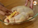 Wie kocht man ein Hähnchen im Ofen? - Zubereitung Schritt 1