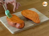 Gebackene Süßkartoffeln - Zubereitung Schritt 2