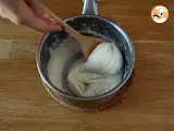 Crêpes gefüllt mit Béchamel, Käse und Schinken - Zubereitung Schritt 7