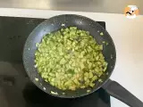 Cremige Nudeln mit Zucchini, ein schmackhaftes und sehr schnelles Rezept - Zubereitung Schritt 3
