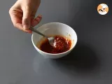 Lachs nach koreanischer Art mit Gochujang-Sauce, fertig in 8 Minuten - Zubereitung Schritt 2