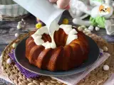 Oster-Bundt Cake mit Zitrone und weißer Schokolade - Zubereitung Schritt 7