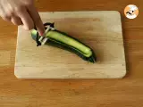 Zucchiniröllchen mit Sardinen - Zubereitung Schritt 1