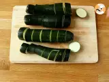 Terrine mit Zucchini und geräuchertem Lachs - Zubereitung Schritt 1