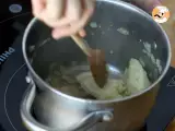 One Pot Pasta mit Spinat, Ziegenkäse und Hühnchen - Zubereitung Schritt 1