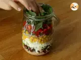 Mexikanischer Salat aus dem Glas - Zubereitung Schritt 4