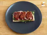 Sandwich mit geräucherter Entenbrust, getrockneten Tomaten, Rucola und Balsamico - Zubereitung Schritt 3