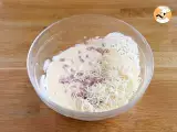 Leichte Quiche mit Schinken, Käse und Joghurt! - Zubereitung Schritt 1
