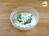 Hähnchenspieße mariniert in einer Joghurt-Zitronen-Sauce - Zubereitung Schritt 1