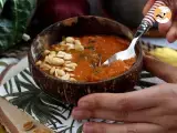 Afrikanische Suppe: Tomate, Erdnuss und Mangold – Afrikanische Erdnusssuppe - Zubereitung Schritt 5