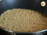 Puffreis-Getreideriegel mit Erdnüssen - Zubereitung Schritt 1