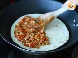 Quesadillas mit Huhn und Avocado - Zubereitung Schritt 4
