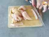 In Sojasauce und Honig mariniertes Hähnchen - Zubereitung Schritt 2
