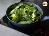 Spinat mit Sahne und Eiern - Zubereitung Schritt 1