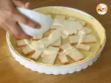 Schnelle und einfache Maroilles-Torte - Zubereitung Schritt 3