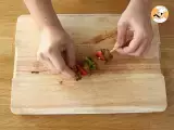 Hähnchenspieße mit Paprika - Zubereitung Schritt 3