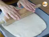 Focaccia, italienisches Brot mit Rosmarin - Zubereitung Schritt 3