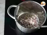 Blätterteigsuppe Lauch Kartoffel - Zubereitung Schritt 1
