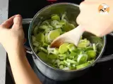 Blätterteigsuppe Lauch Kartoffel - Zubereitung Schritt 2