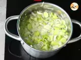 Blätterteigsuppe Lauch Kartoffel - Zubereitung Schritt 3