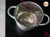 Schnelle und einfache Kartoffel-Lauch-Suppe - Zubereitung Schritt 1