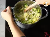 Schnelle und einfache Kartoffel-Lauch-Suppe - Zubereitung Schritt 2