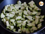 Wie kocht man Zucchini in der Pfanne? - Zubereitung Schritt 2