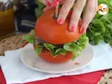 Tomaten-Burger - Zubereitung Schritt 4