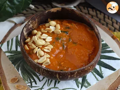 Afrikanische Suppe: Tomate, Erdnuss und Mangold – Afrikanische Erdnusssuppe - foto 2