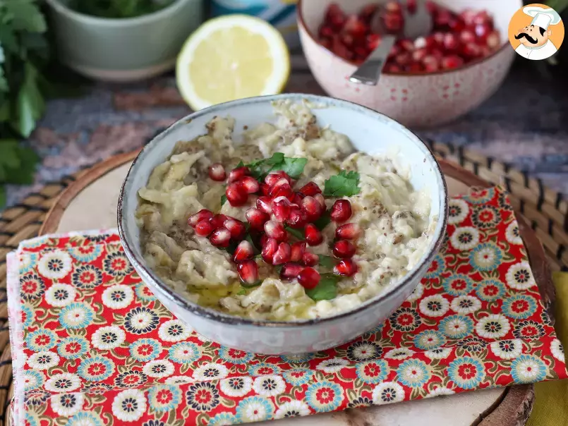 Baba ganoush, der köstliche libanesische Aufstrich mit Auberginen - foto 4