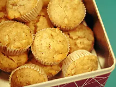 Birnenmuffins mit walnüssen oder auch muffins ohne zucker