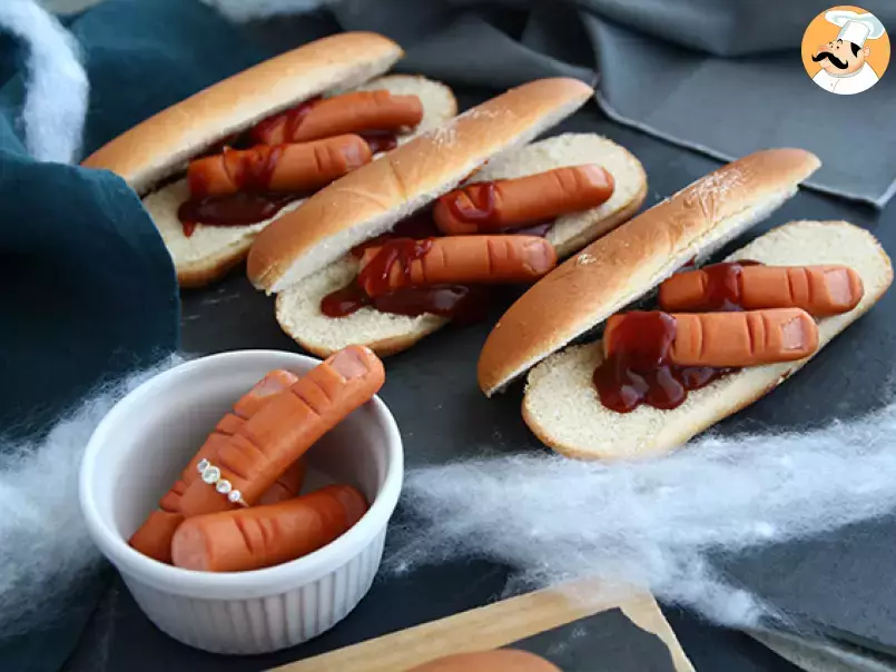 Blutige Halloween-Hotdogs - foto 2