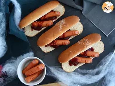 Blutige Halloween-Hotdogs - foto 4