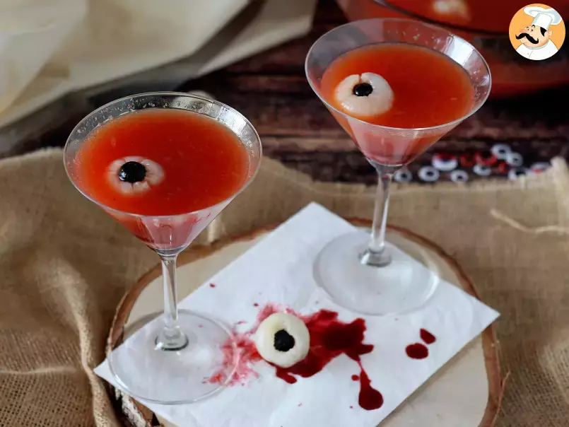 Blutiger Cocktail für Halloween, zum teilen und ohne Alkohol!- Halloween Cocktail