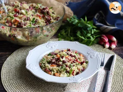 Couscous-Salat für eine einfache, gesunde und farbenfrohe Vorspeise! - foto 5