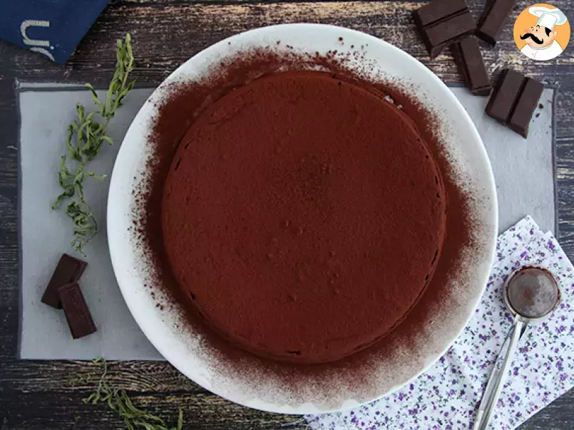 Hausgemachter Schokoladenmousse-Kuchen - foto 2