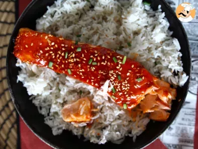 Lachs nach koreanischer Art mit Gochujang-Sauce, fertig in 8 Minuten - foto 4