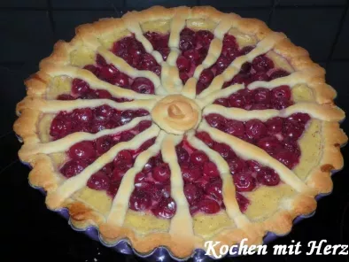 Mandelcreme-Kirsch-Tarte