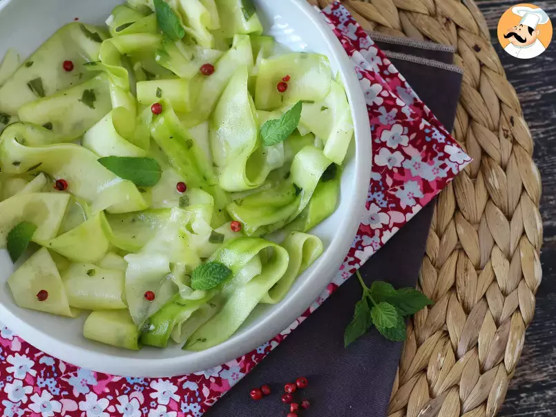 Marinierte Zucchini, das perfekte Gemüse-Carpaccio für den Sommer! - foto 6