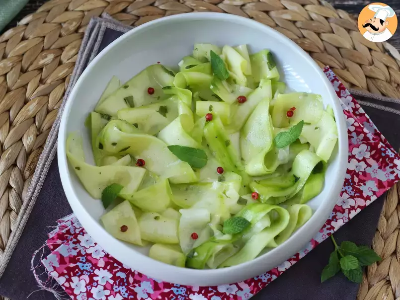 Marinierte Zucchini, das perfekte Gemüse-Carpaccio für den Sommer! - foto 7