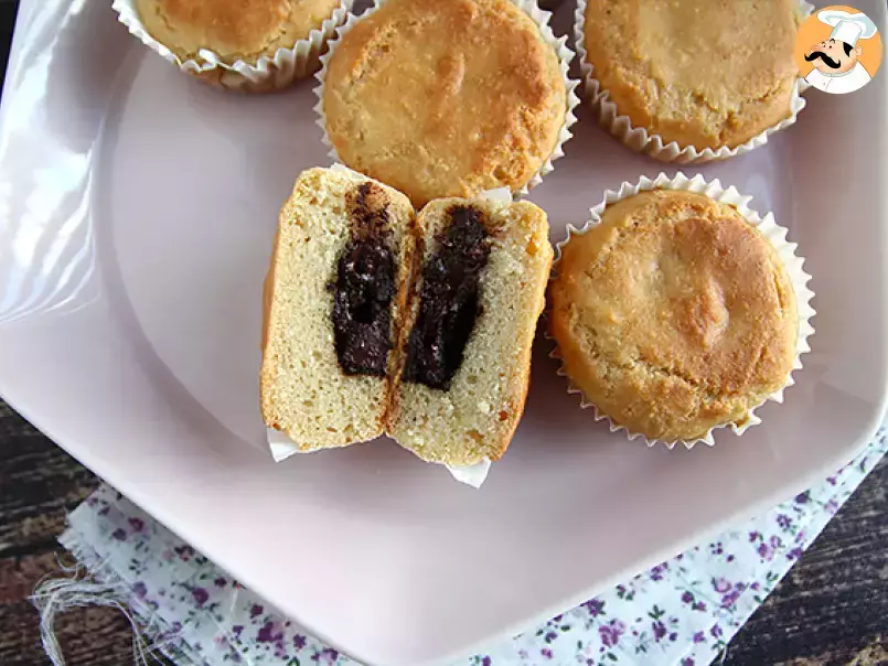 Muffins mit Schokoherz – Vegan und glutenfrei - foto 2