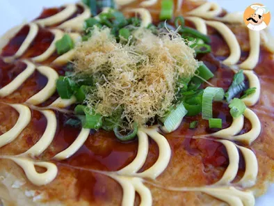 Okonomiyaki - japanisches Omelett - foto 2