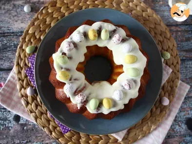 Oster-Bundt Cake mit Zitrone und weißer Schokolade - foto 6