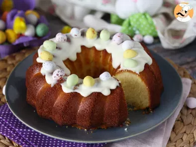 Oster-Bundt Cake mit Zitrone und weißer Schokolade - foto 8