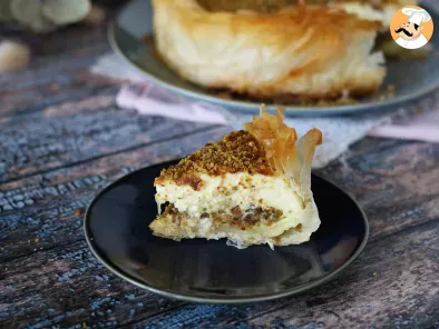Pistazien-Baklava-Käsekuchen, knusprig und schmelzend - foto 2